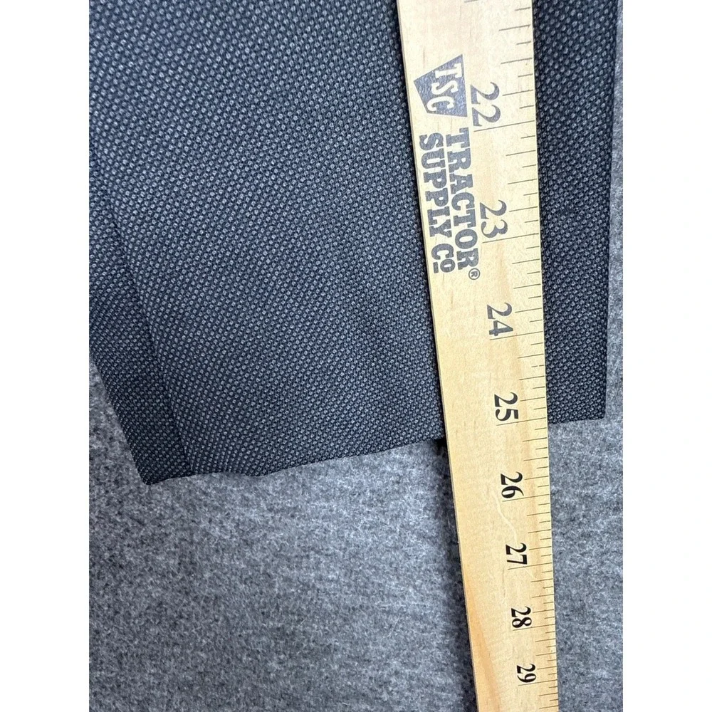 Banana Republic Men 44R Grey Slim Fit Wool Suit Jacket Blazer Marzotto Super 110